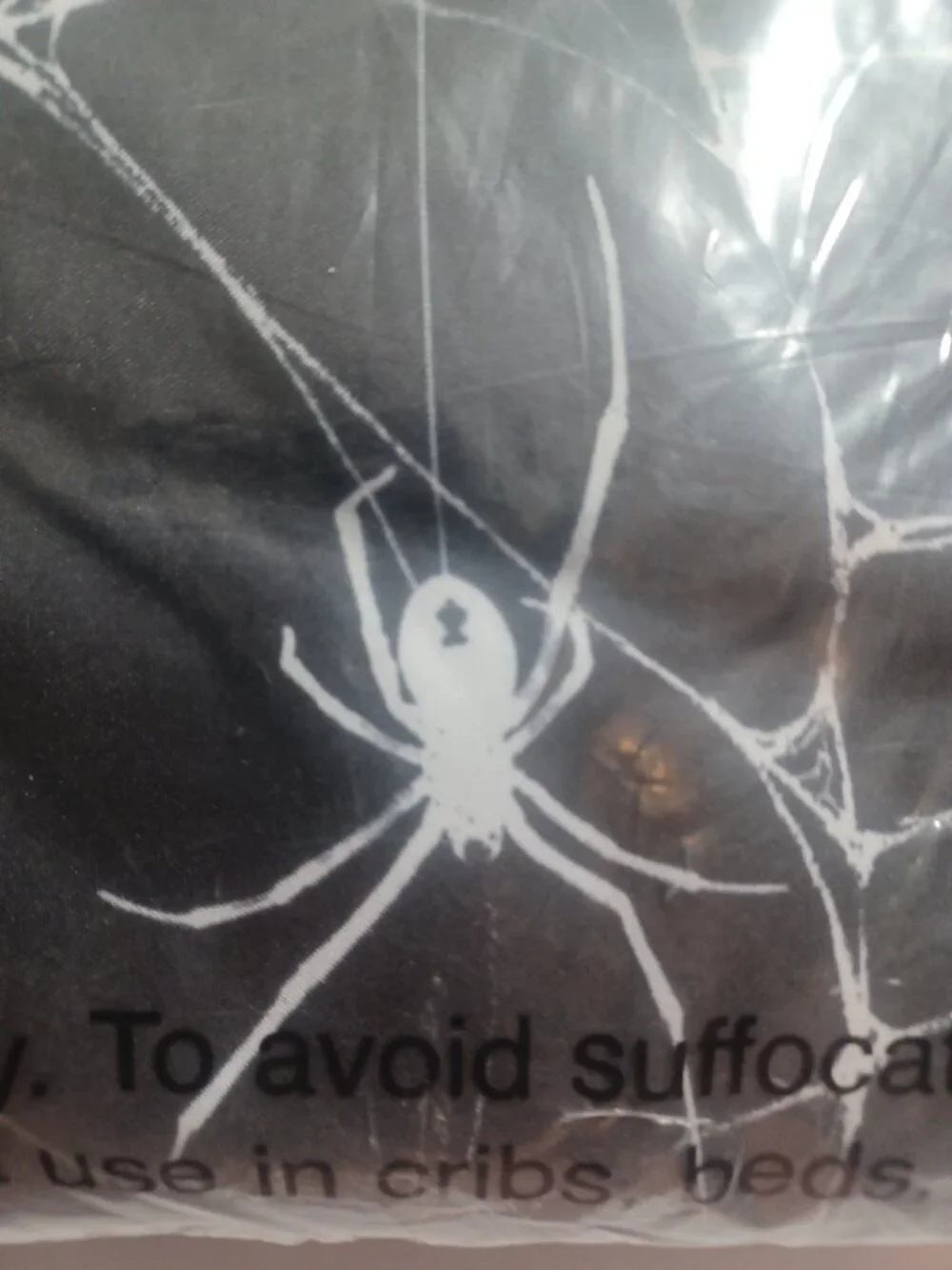 Dolls Kill Dolls Home Spider Webs Gothic Goth Halloween Sheet Set Black White
